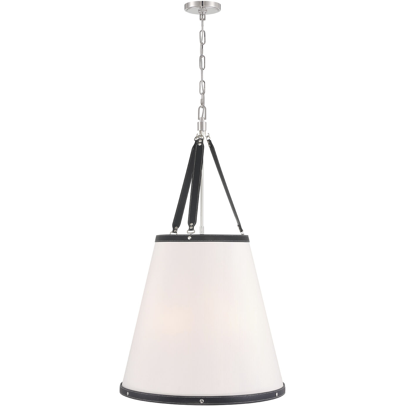 Callahan Pendant Ceiling Light in Polished Nickel