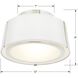 Fulton 2 Light 12 inch Polished Nickel Semi Flush Ceiling Light