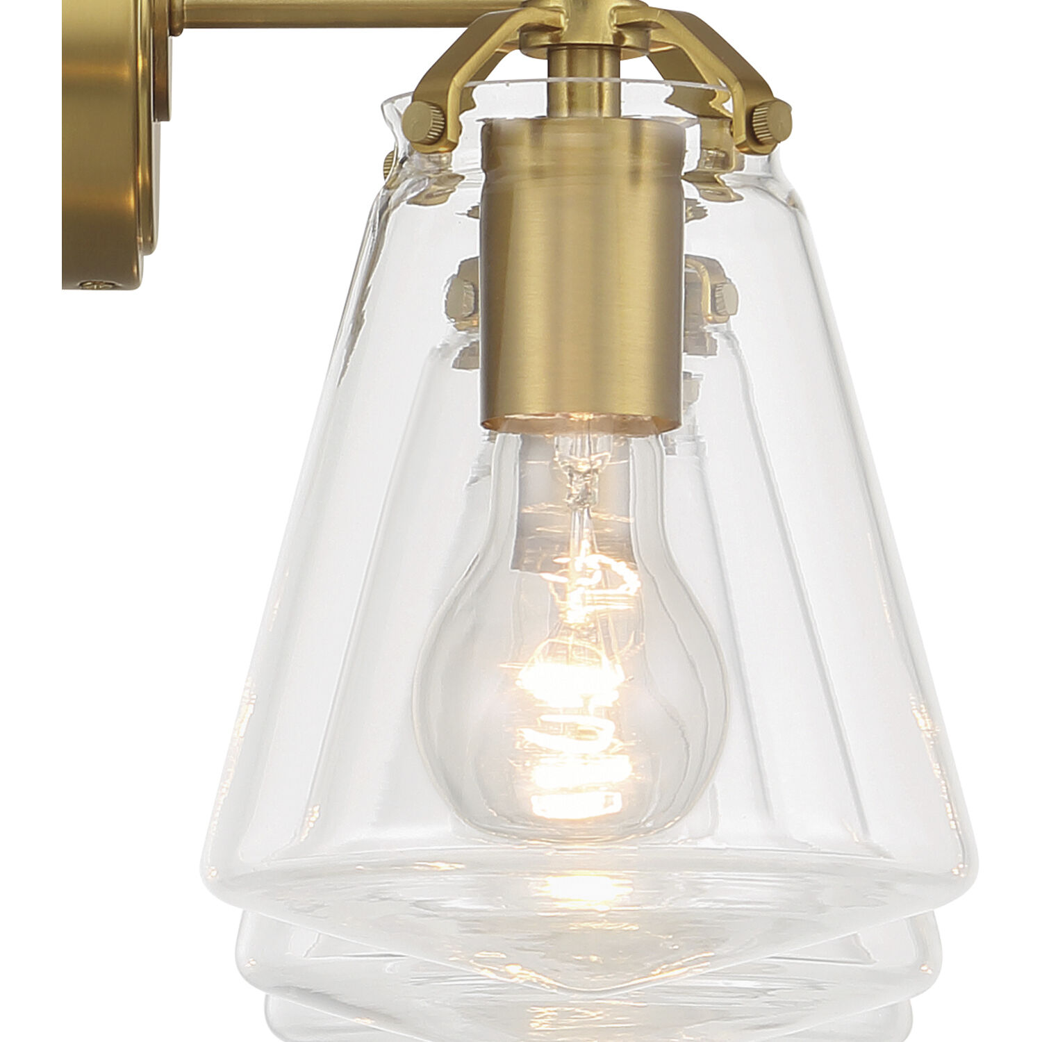 Voss Bath Vanity Light Wall Light in Luxe Gold