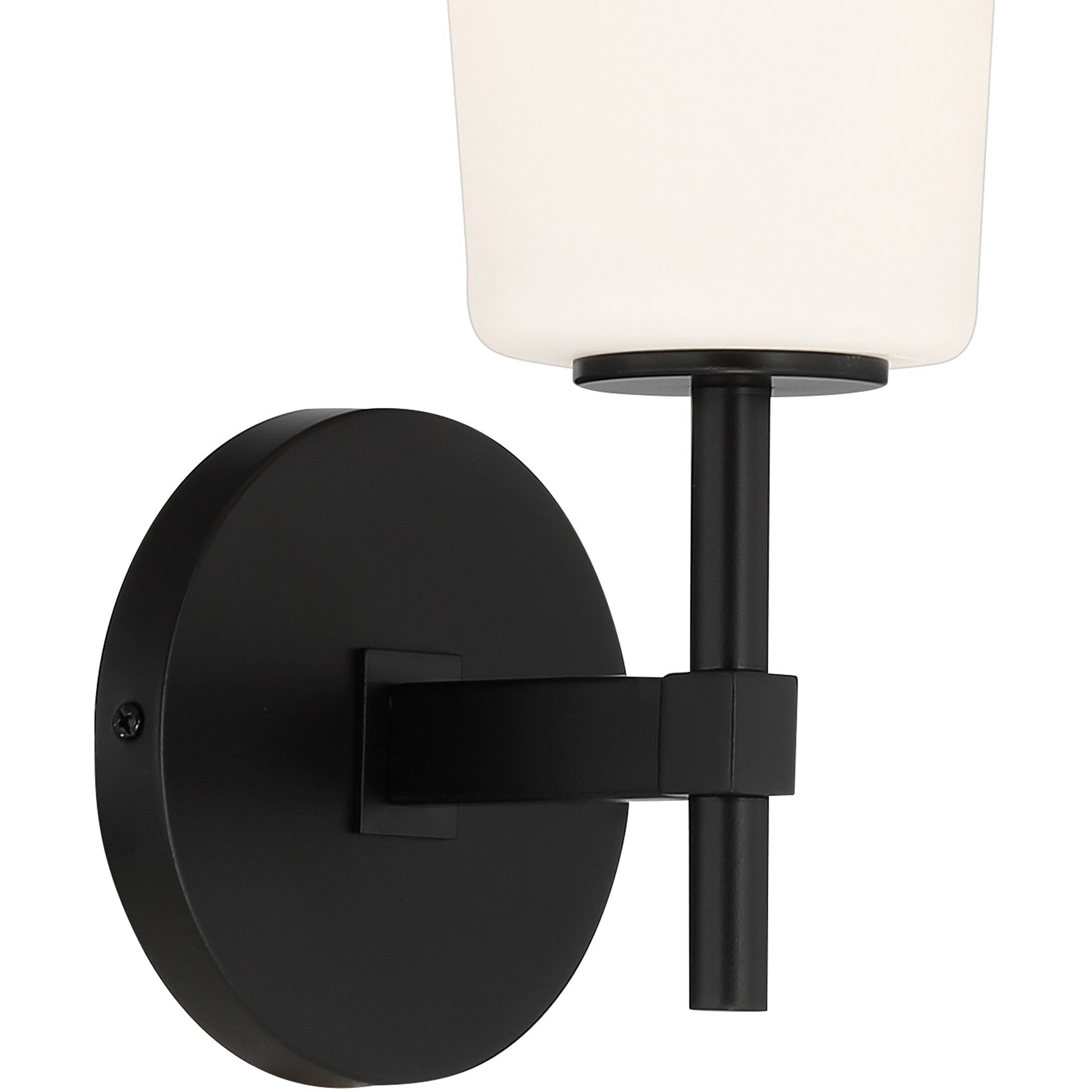 Colton Bath Sconce Wall Light in Black