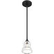 Gregory 1 Light 5 inch Matte Black Mini Pendant Ceiling Light