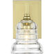 Gregory 1 Light 5.75 inch Aged Brass Bath Wall Sconce Wall Light