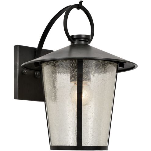 Andover 1 Light 11 inch Matte Black Outdoor Wall Mount