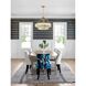 Farris 6 Light 24.5 inch Aged Brass Chandelier Ceiling Light