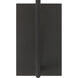 Lena Bath Sconce Wall Light in Black Forged