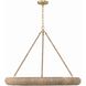 Oakley 1 Light 32 inch Soft Gold Chandelier Ceiling Light