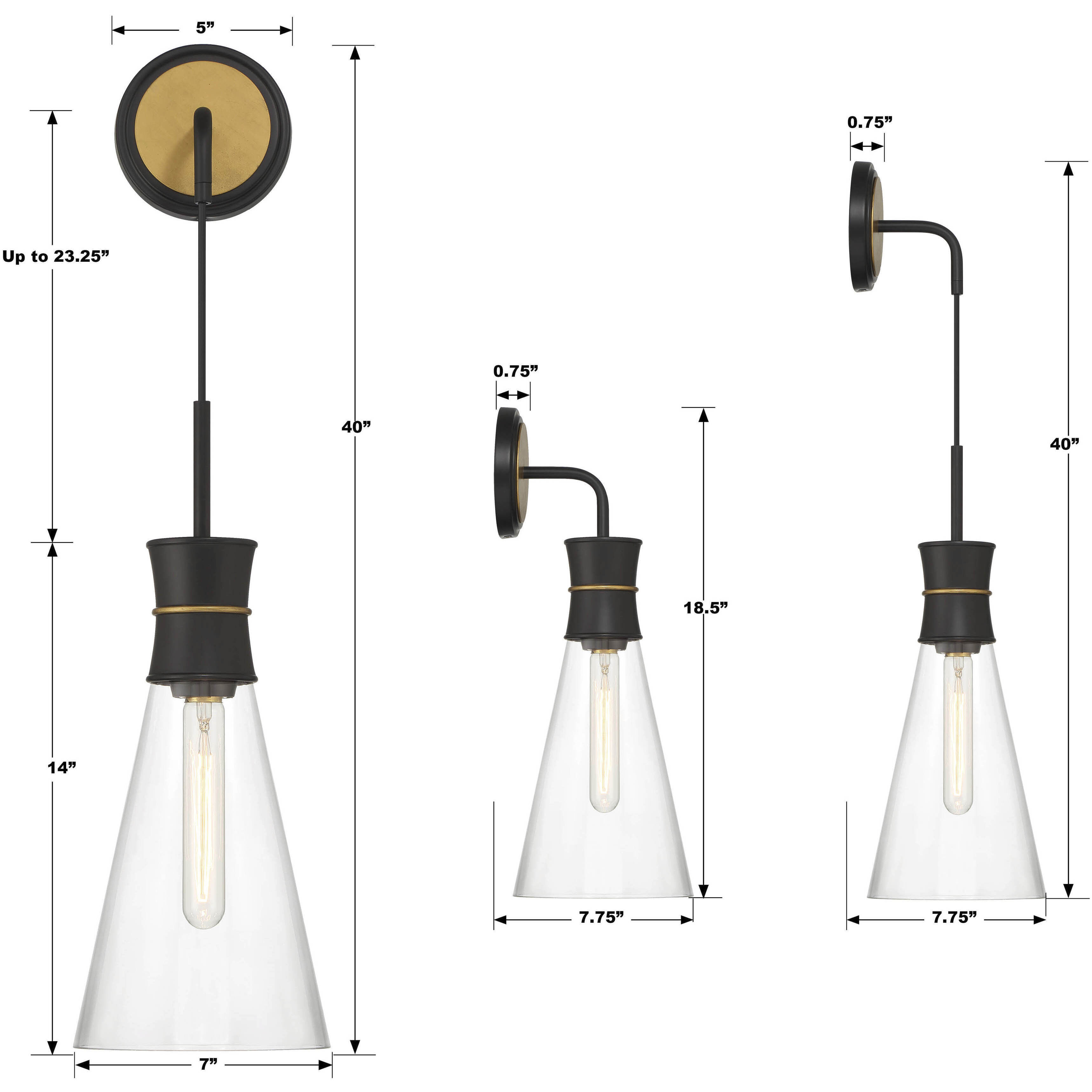 Quinn Bath Sconce Wall Light