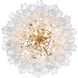 Addis 12 Light 26.75 inch Aged Brass Chandelier Ceiling Light in Tronchi Glass Clear