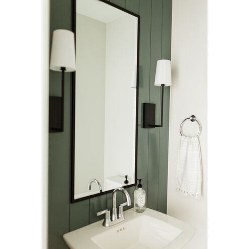 Lena 1 Light 4.5 inch Black Forged Sconce Wall Light