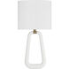 Jori Bath Wall Light in Aged Brass and Matte White