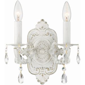 Paris Market 2 Light 10 inch Antique White Wall Sconce Wall Light