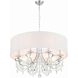 Othello 8 Light 32 inch Polished Chrome Chandelier Ceiling Light