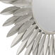 Broche 20 X 20 inch Antique Silver Wall Mirror