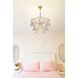 Elsa 3 Light 20 inch Antique Gold Chandelier Ceiling Light