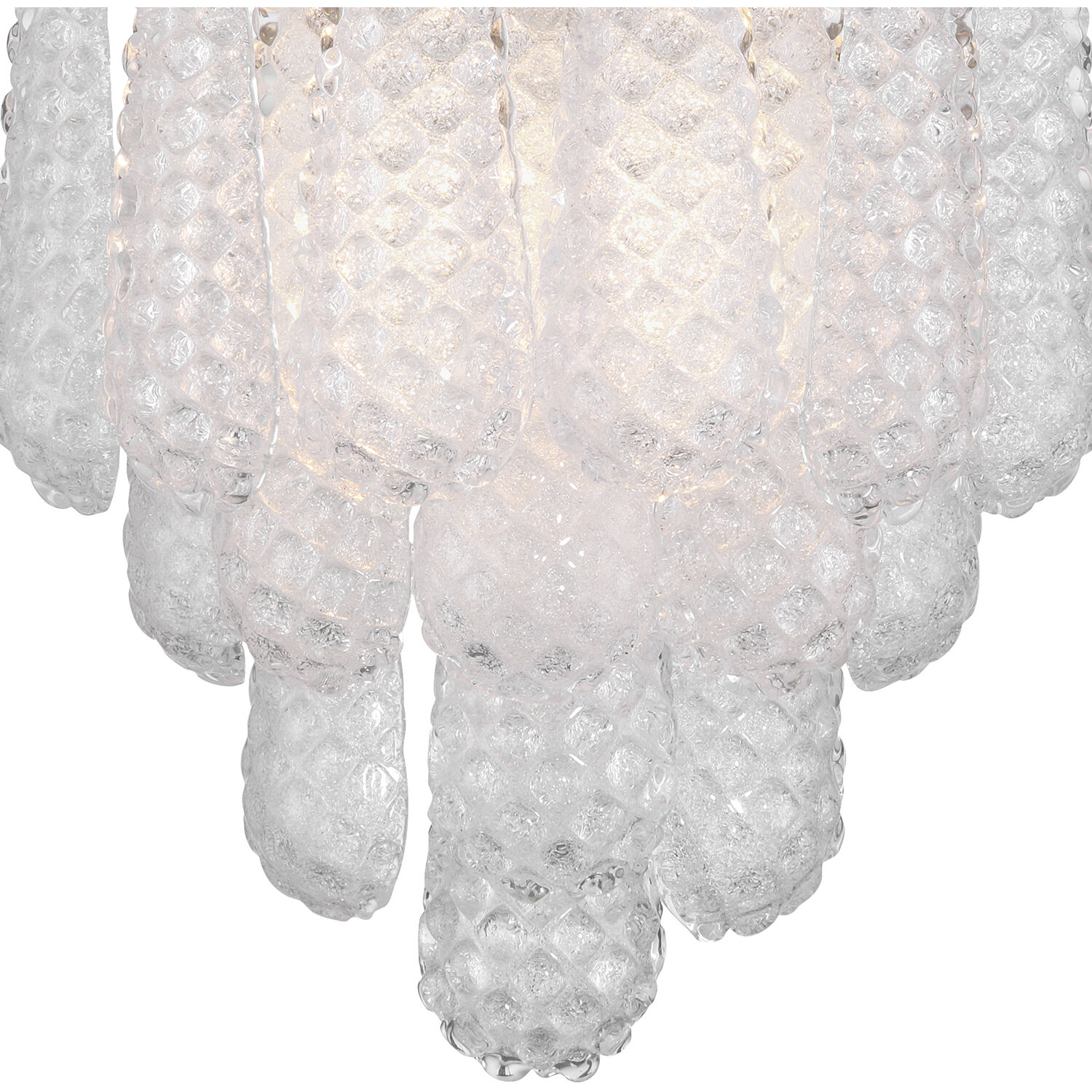 Ollie Bath Wall Light in Sand Glass Clear