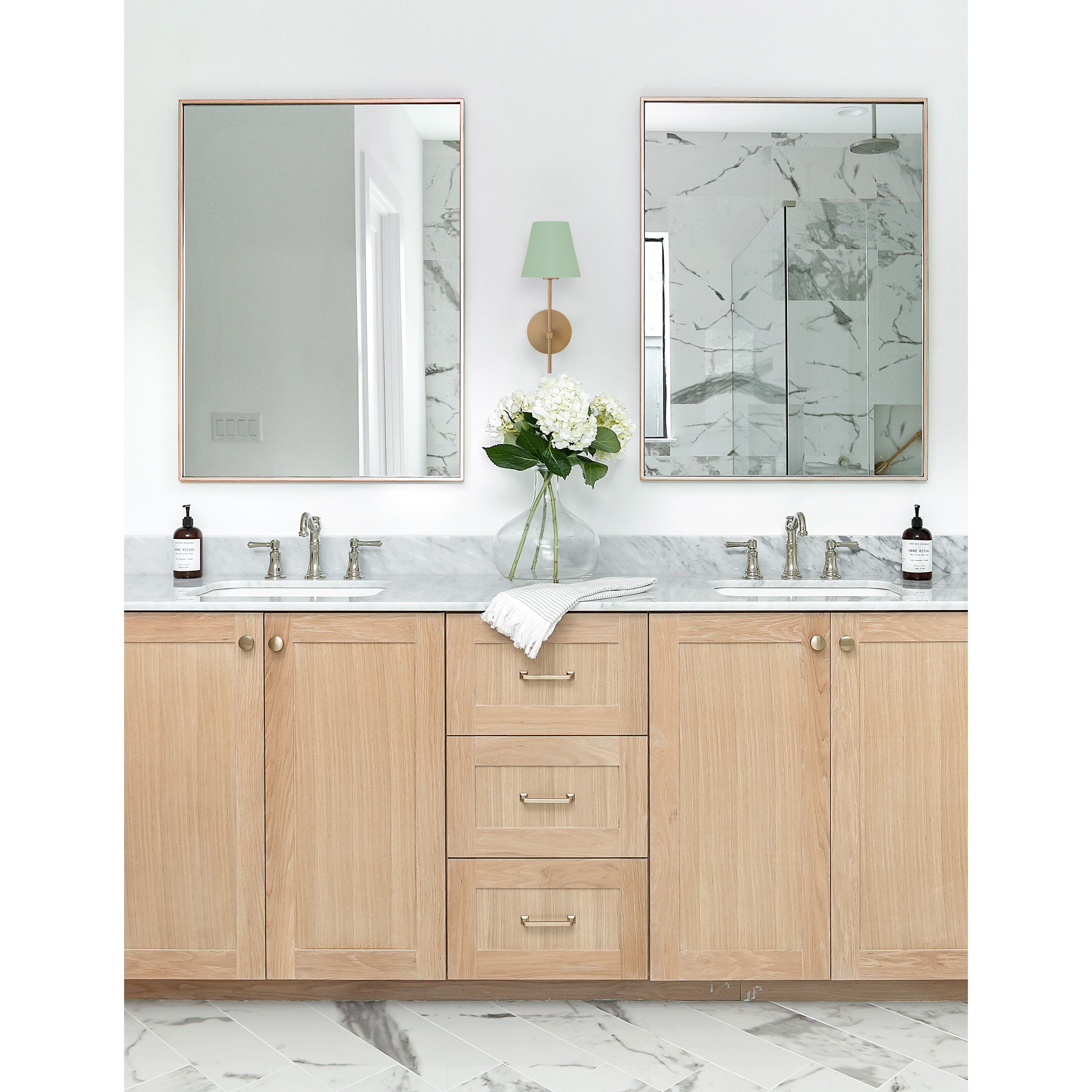 Xavier Bath Sconce Wall Light in Vibrant Gold