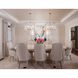 Carson 6 Light 28 inch Polished Nickel Chandelier Ceiling Light