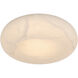 Acme 1 Light 16 inch Aged Brass Flush Ceiling Light