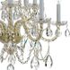Traditional Crystal 10 Light 26 inch Polished Brass Chandelier Ceiling Light in Clear Spectra