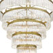 Emory 30 Light 48 inch Modern Gold Chandelier Ceiling Light