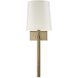 Bromley 1 Light 5.5 inch Vibrant Gold Wall Sconce Wall Light