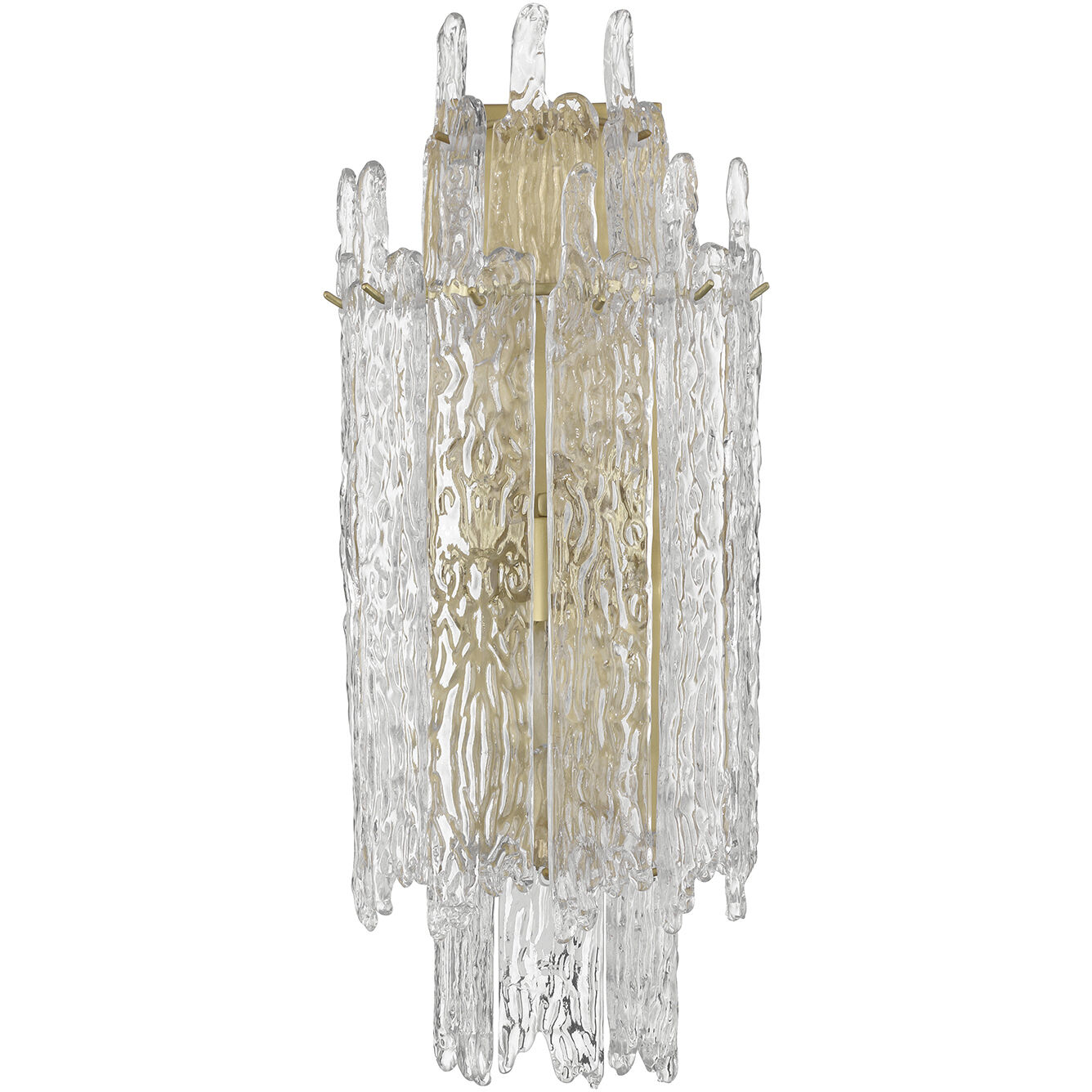 Ackerly Bath Sconce Wall Light in Aged Brass