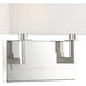 Durham Bath Wall Light in Polished Nickel