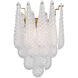 Ollie Bath Wall Light in Sand Glass Clear