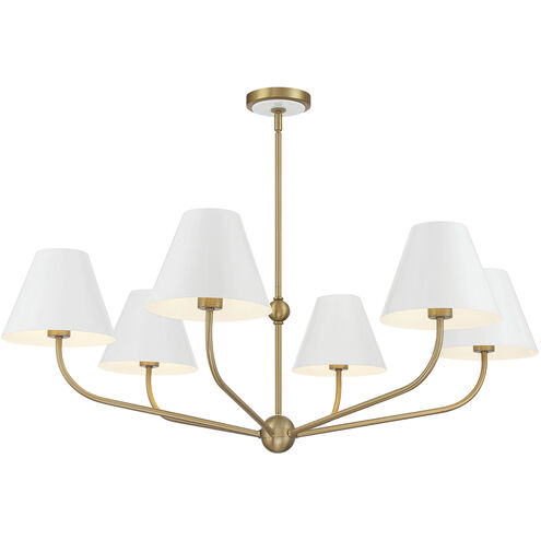 Xavier 6 Light 40.00 inch Chandelier