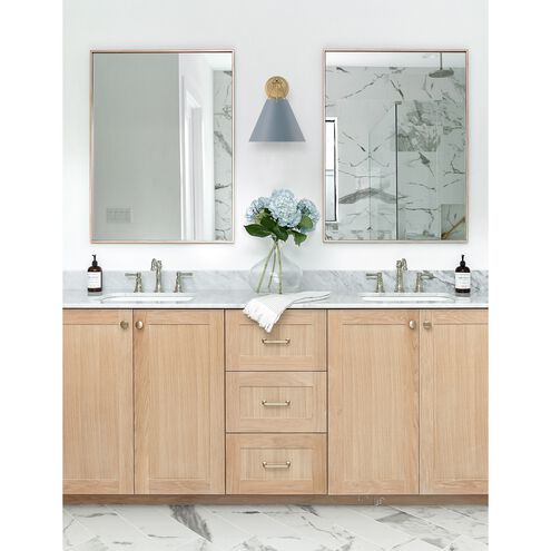 Xavier Sconce Wall Light in Vibrant Gold