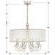 Hampton 8 Light 32 inch Polished Chrome Chandelier Ceiling Light
