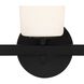 Colton Bath Vanity Light Wall Light in Black