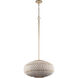 Zanzibar Pendant Ceiling Light in Soft Gold