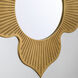 Tullos 48 X 48 inch Burnished Brass Mirror