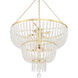 Rylee 8 Light 24.75 inch Antique Gold Chandelier Ceiling Light