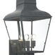 Dumont 4 Light 38.75 inch Graphite Outdoor Sconce