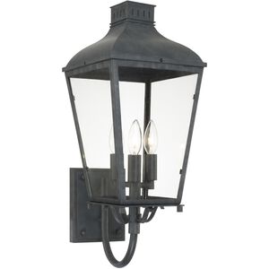 Dumont 3 Light 9.25 inch Graphite Sconce Wall Light