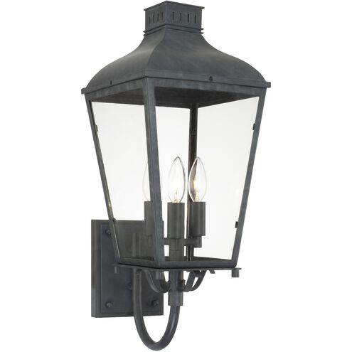 Dumont 3 Light 9.25 inch Graphite Sconce Wall Light