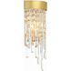 Winfield 2 Light 9.75 inch Antique Gold Sconce Wall Light