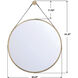 Callahan 31.5 X 23.5 inch Luxe Gold Mirror