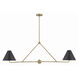 Xavier 4 Light 54.00 inch Chandelier