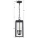 Byron 3 Light 7.5 inch Matte Black Pendant Ceiling Light