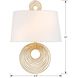 Doral Bath Wall Light in Renaissance Gold