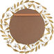 Marselle 30 X 30 inch Antique Gold Mirror