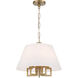 Westwood 5 Light 16 inch Vibrant Gold Chandelier Ceiling Light