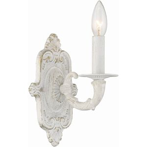 Paris Market 1 Light 5 inch Antique White Wall Sconce Wall Light