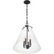 Voss Pendant Ceiling Light in Matte Black