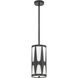 Royston 1 Light 7 inch Black Mini Pendant Ceiling Light