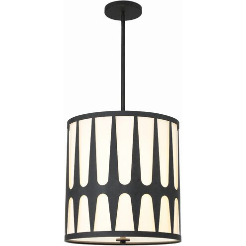 Royston 4 Light 17 inch Black Mini Chandelier Ceiling Light