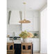 Odessa 1 Light 20.5 inch Soft Gold Pendant Ceiling Light